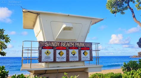 Sandy Beach Park Lifeguard Stand Oahu Hawaii As Describ Flickr