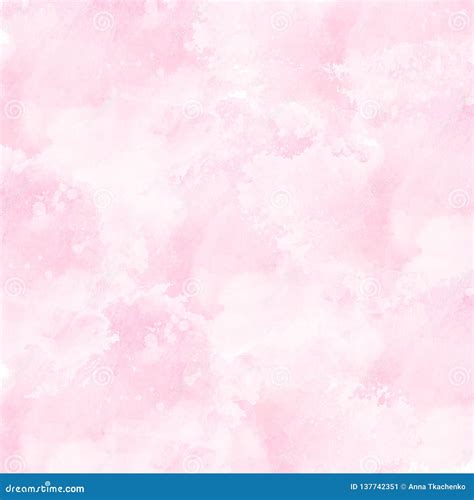 Gentle Pink Watercolor Background Texture Stock Illustration Illustration Of Background