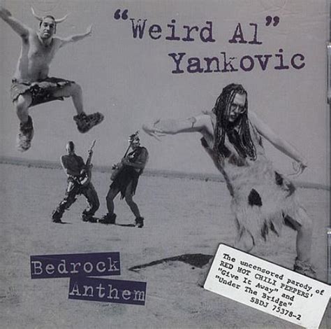 Weird Al Yankovic Bedrock Anthem Us Promo Cd Single Cd5 5 193962