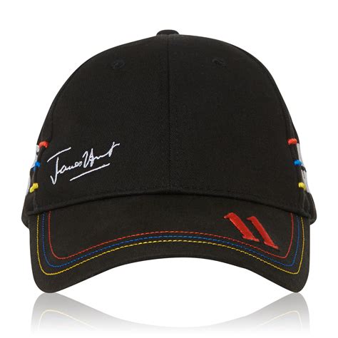 James Hunt Racing Signature Baseball Cap F1 Merchandise James Hunt
