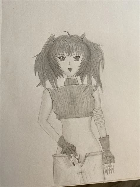 housen ryofu from ikkitousen i m very new to drawing and i m super proud of how this turned