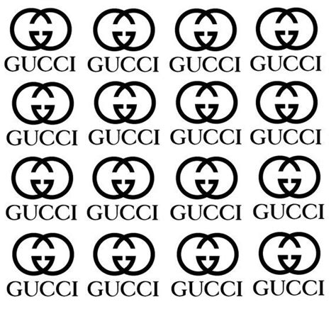 10 Gucci Decal Gucci Sticker Designer Logo By Crazyvinylgoods Chanel