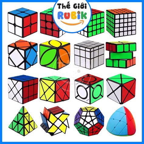 Mua Rubik 2x2 3x3 4x4 5x5 Megaminx Pyraminx Skewb Square 1 Axis