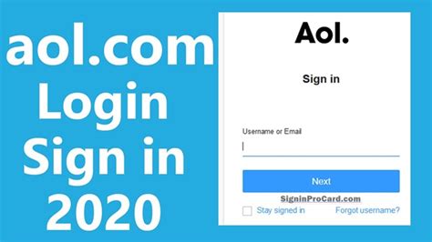 Sign In Aol Mail Login Or Reset Aol Account