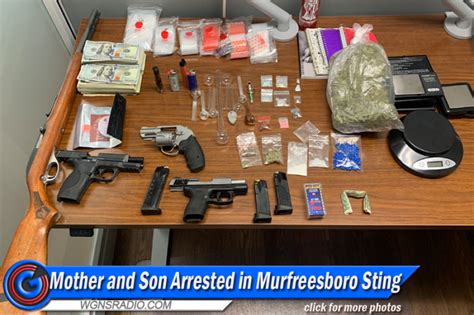 Mother Son Arrested After Detectives Seize Drugs Guns And Money