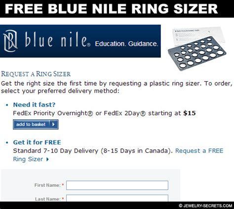 Free Plastic Ring Finger Sizers Jewelry Secrets