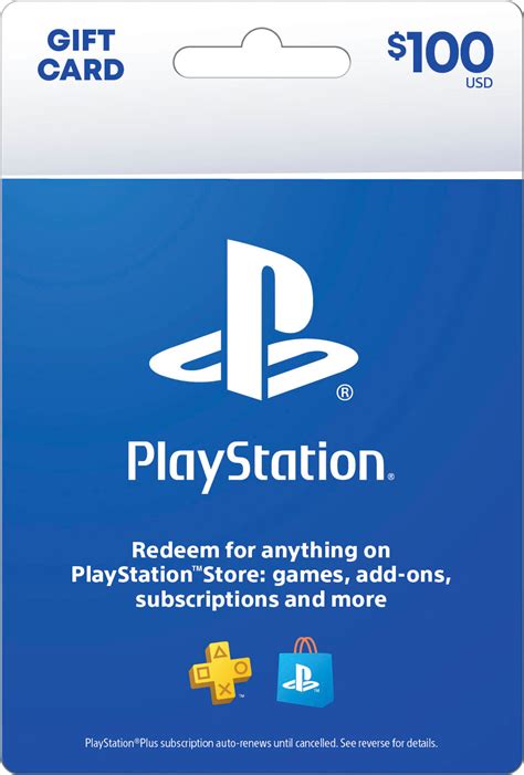 Sony Playstation Store 100 T Card Psn 100 Best Buy