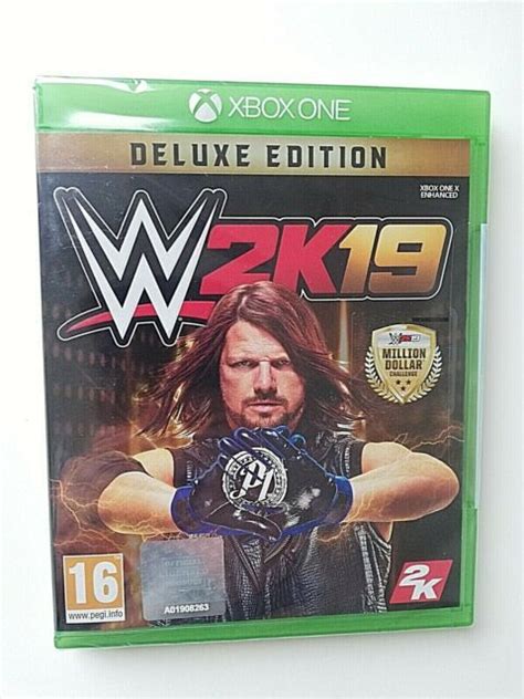 Wwe 2k19 Deluxe Edition Xbox One New Factory Sealed Ebay