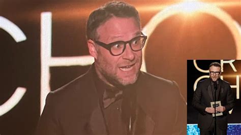 Seth Rogen Slams Critics Choice Awards As He Roasts The CW While Having