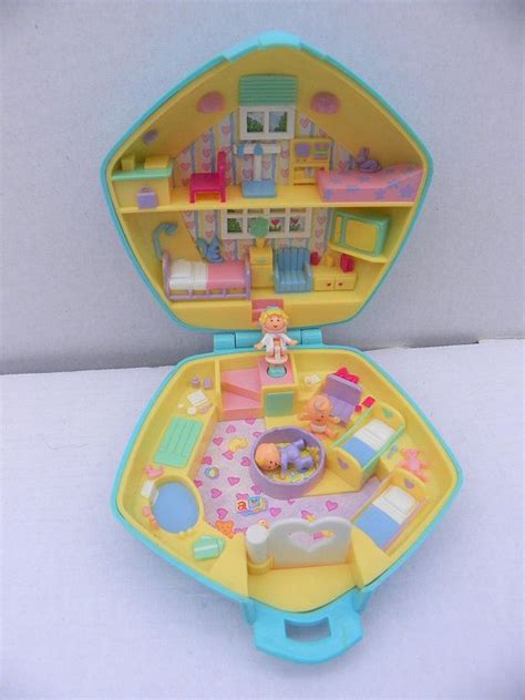 Vintage Polly Pocket 1992 Polly Pocket Polly In The Nursery Complete