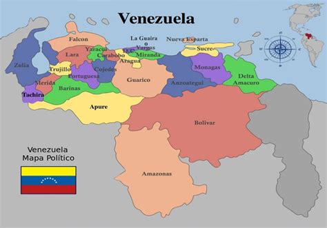 cuáles son los estados y capitales de venezuela mapa de venezuela My XXX Hot Girl