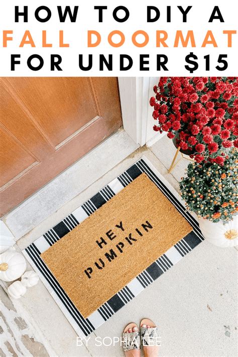 10 Fall Door Mats We Are Loving For This Year How To Diy A Fall