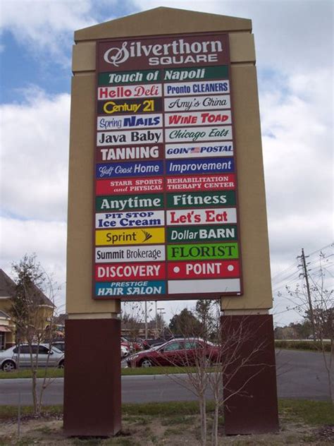 Shopping Centers And Strip Malls Shopping Center Strip Mall Signage