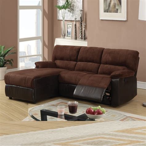 Small Sectional Sofas With Chaise Intended For Most Popular Small Sectional Sofa With Chaise And Recliner My Delicate Dots 