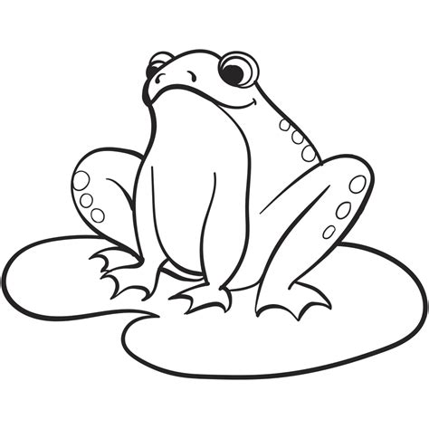 Frog Coloring Pages Printable 30 Images Kids Drawing Hub