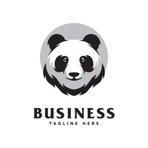 Premium Vector Panda Logo Design Template Logo Design Template