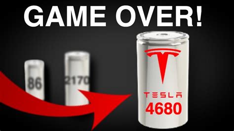 Teslas New 4680 Battery Is A Huge Game Changer Youtube