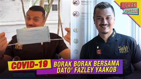 Luahan ikhlas dan sayang fazley yaakob kepada isteri astro awani. COVID-19: Borak Borak Bersama Dato' Fazley Yaakob | Borak ...