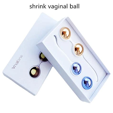 Nalone Shrink Vaginal Ball Metal Ball Vaginal Dumbbell Exercise 1pcs