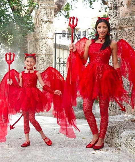 Mother And Daughter Halloween Costumes Matching Photos Cantik
