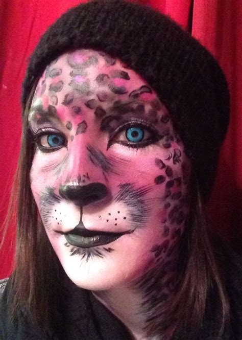 Leopard Face Paint