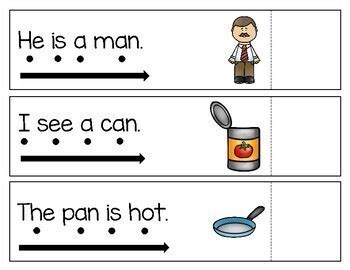 First grade by complete the sentences grade/level: Read and Reveal Simple Sentences {CVC words} by Miss Kindergarten Love