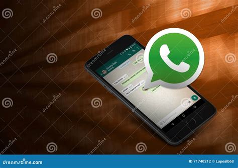 Phone Whatsapp Connection Editorial Photography Image Of