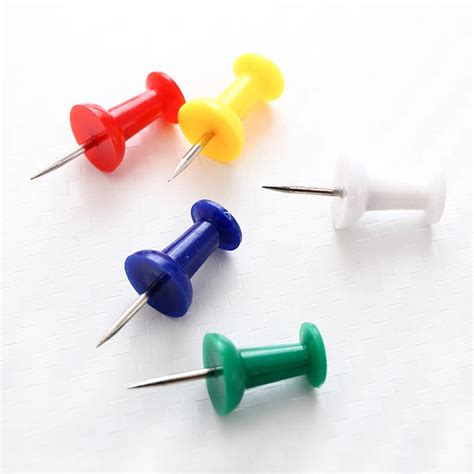 Buy 70cs Cute Plastic Tacks Push Pins Material Escolar