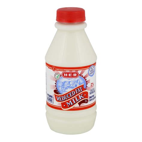 H E B Select Ingredients Reduced Fat 2 Milk Shop Milk At H E B