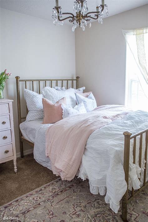 Pink gold bedroom pink bedroom for girls feminine bedroom modern bedroom kids bedroom ideas for girls tween bedroom romantic pretty bedroom elegant girls bedroom teenage pink girl's room with sherwin williams white dogwood paint. Pretty Bedrooms | RC Willey Blog
