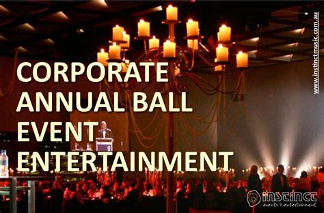 Corporate Annual Ball Event Management Instinct Music And Events