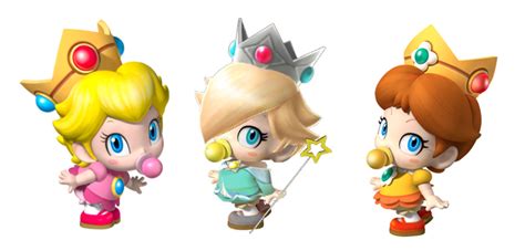 Rosalina + baby peach by kagomesarrow77 on deviantart. Baby Peach, Baby Rosalina, and Baby Daisy! | Baby daisy ...