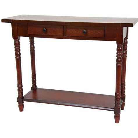Oriental Furniture Foyer Console Table With 2 Drawers And Reviews Wayfair