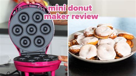 I Tried Betty Crockers Mini Donut Maker Tasty Youtube