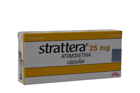 Comprar Strattera 25 Mg Con 14 Cápsulas En Farmalisto Colombia