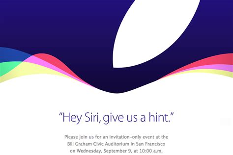 Apple iPhone event announced for Wednesday, September 9 - The Verge