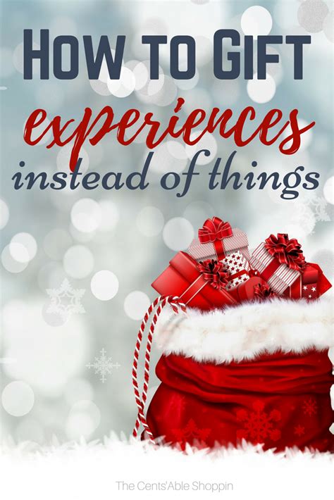They have several options (drop the puck, watch warm ups from the i think i will go with the walking food tour in chicago and give it either for his birthday or christmas. How to Gift Experiences Instead of Things | The CentsAble ...