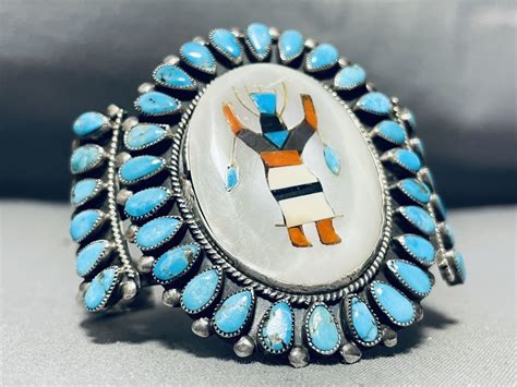 Victor Moses Begay Vintage Navajo Turquoise Sterling Gem