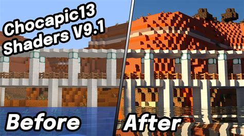 How To Install Chocapic V Shaders And Optifine In Minecraft Youtube