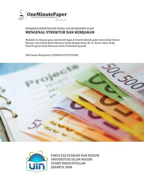 Pdf Struktur Dan Kebijakan Moneter Ekonomi Syariah Dokumen Tips