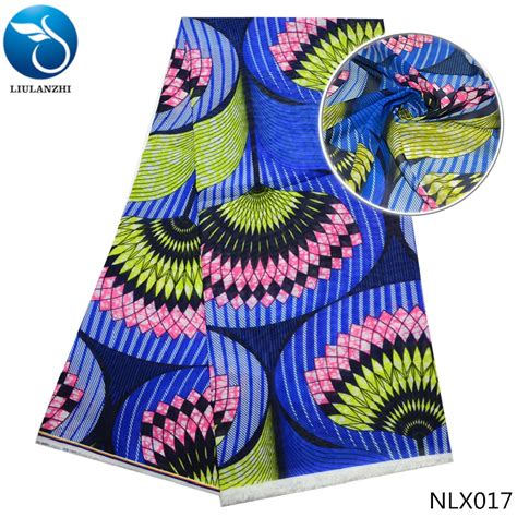 Liulanzhi African Damask Fabric African Prints Fabric 5 Yards Nigeria Polyester Koshibo Fabric