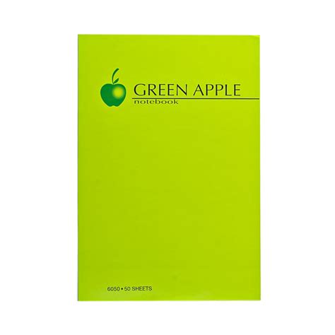 Green Apple Notebook 50lvs