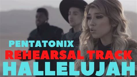 Hallelujah Pentatonix Tenor 1 Rehearsal Track Youtube