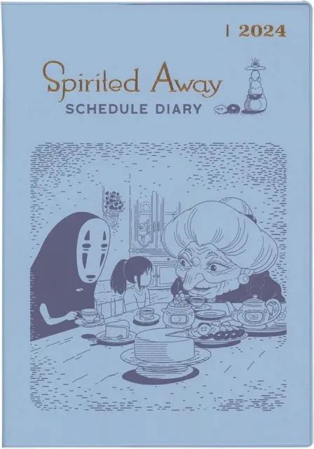 Spirited Away 2024 Schedule Diary Book Large Size Ensky Yubaba Chihiro No Face 4295 Picclick