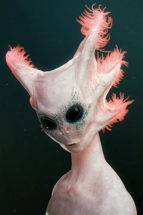 Abyssal Princess By Themonkeyking Alien Concept Art Alien Character Alien Concept