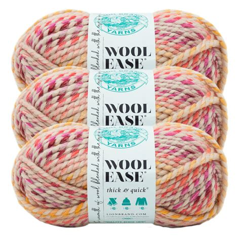 Lion Brand Yarn Wool Ease Thick And Quick Spice Market Classic Super