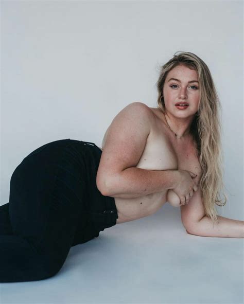 Iskra Lawrence Topless Of The Day