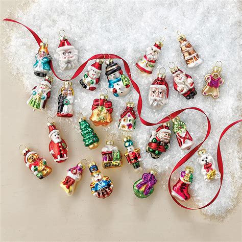 Advent Calendar Mini Ornaments Set Of 25 Gump S