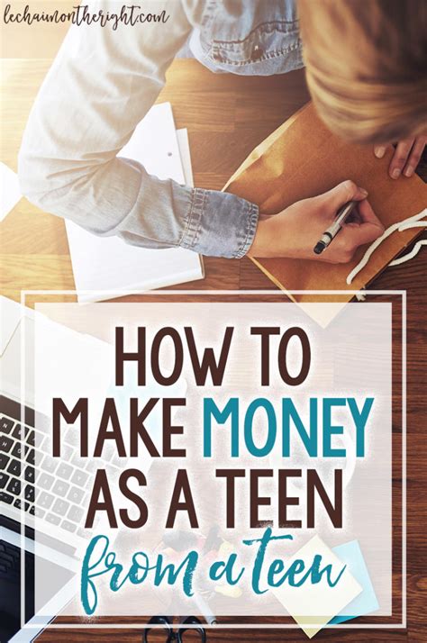 How To Make Money As A Teen From A Teen Entrepreneur