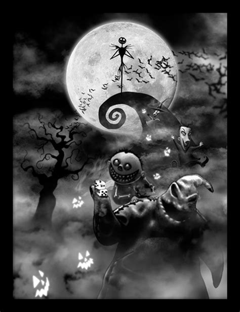 See more ideas about nightmare before christmas, nightmare before, nightmare. Nightmare Before Christmas - Oogie Boogie Trouble Framed ...